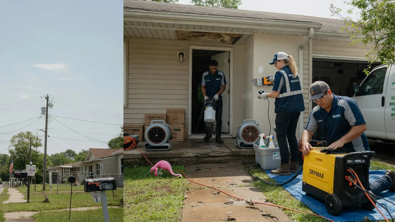 Storm Damage Water Removal in Halstead, KS near me